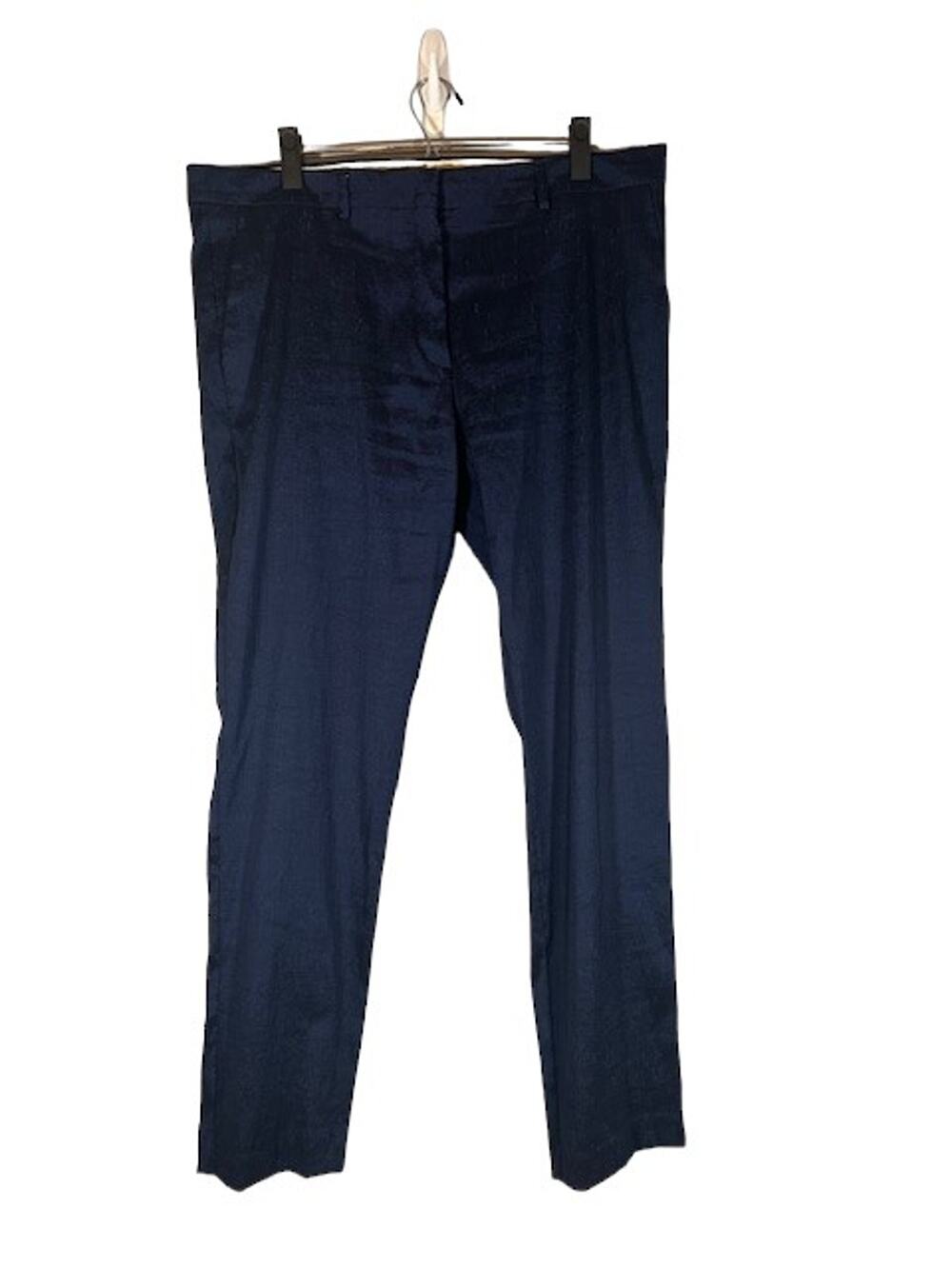Manuel Ritz Blue Classic Dressy Formal Suit Pants Men